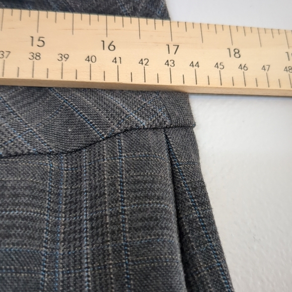 Denver Hayes Mini Skirt Women's Size 10 Gray Plaid Clueless Y2k Clueless Pocket - Picture 6 of 7